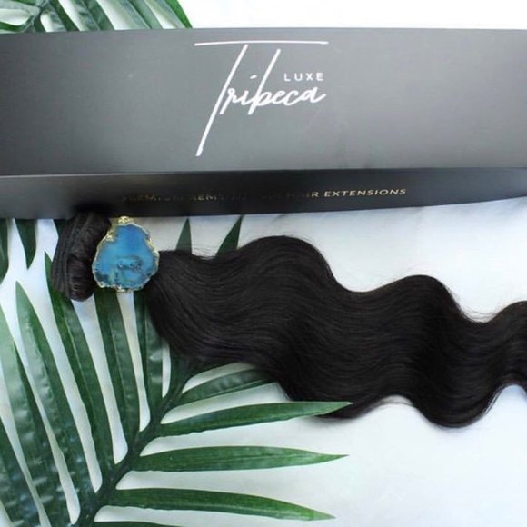 High Quality Human Hair Extensions 1B Body Wave 18" inches - Picture 6 of 8